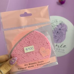 Esponja para limpieza facial