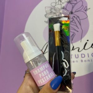 Combo - Brocha + Shampoo para pestañas